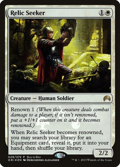 【ENG】【Foil】《秘宝の探求者/Relic Seeker》[BOXプロモ]