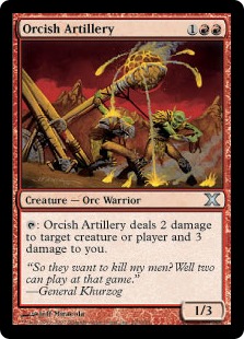 【ENG】【Foil】《オーク弩弓隊/Orcish Artillery》[10E]