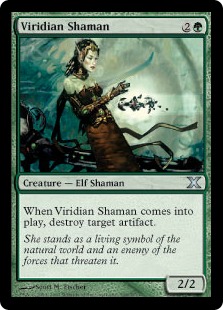 【ENG】《ヴィリジアンのシャーマン/Viridian Shaman》[10E]
