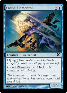 【ENG】《雲の精霊/Cloud Elemental》[10E]