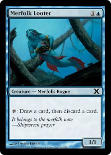 【ENG】《マーフォークの物あさり/Merfolk Looter》[10E]