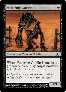【ENG】《ただれたゴブリン/Festering Goblin》[10E]