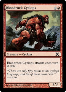 【ENG】《ブラッドロック・サイクロプス/Bloodrock Cyclops》[10E]
