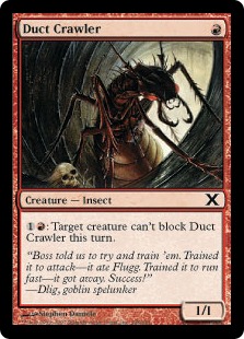 【ENG】【Foil】《暗渠を這うもの/Duct Crawler》[10E]