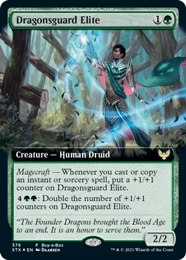 【ENG】【Foil】《龍護りの精鋭/Dragonsguard Elite》[BOXプロモ]