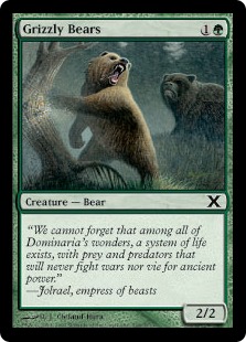 【ENG】【Foil】《灰色熊/Grizzly Bears》[10E]