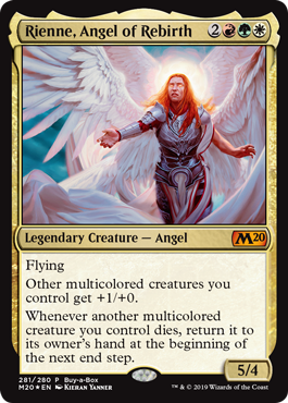 【ENG】【Foil】《再誕の天使、リエーン/Rienne, Angel of Rebirth》[BOXプロモ]