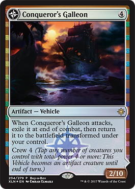 【ENG】【Foil】《征服者のガレオン船/Conqueror's Galleon》[BOXプロモ]
