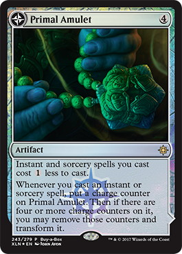 【ENG】【Foil】《原初の呪物/Primal Amulet》[BOXプロモ]