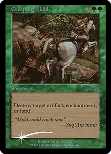 【ENG】【Foil】《忍び寄るカビ/Creeping Mold》[アリーナ]