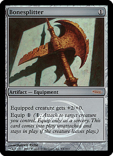 【ENG】【Foil】《骨断ちの矛槍/Bonesplitter》[アリーナ]