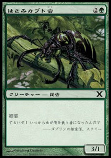 【JPN】【Foil】《はさみカブト虫/Pincher Beetles》[10E]