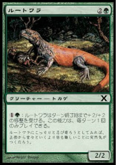 【JPN】【Foil】《ルートワラ/Rootwalla》[10E]