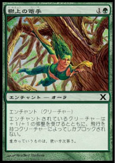 【JPN】《樹上の篭手/Treetop Bracers》[10E]