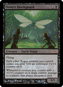 【ENG】【Foil】《ウーナの黒近衛/Oona's Blackguard》[ゲートウェイ]