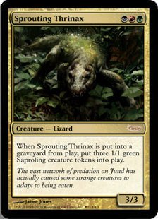 【ENG】【Foil】《芽吹くトリナクス/Sprouting Thrinax》[ゲートウェイ]