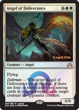 【ENG】【Foil】《救出の天使/Angel of Deliverance》[発売記念]