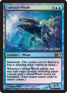 【ENG】【Foil】《壮大な鯨/Colossal Whale》[発売記念]