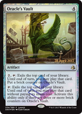 【ENG】【Foil】《神託者の大聖堂/Oracle's Vault》[発売記念]