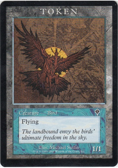 【ENG】《鳥トークン/Bird token》(INV)[褒賞プログラム]