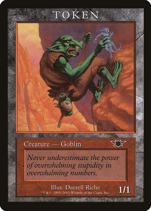 【ENG】《ゴブリントークン/Goblin Token》(LGN)[褒賞プログラム]
