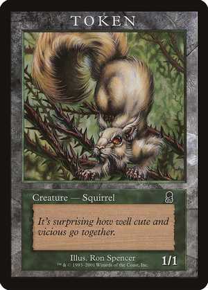 【ENG】《リストークン/Squirrel Token》(ODY)[褒賞プログラム]