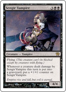 【ENG】《センギアの吸血鬼/Sengir Vampire》[9ED]
