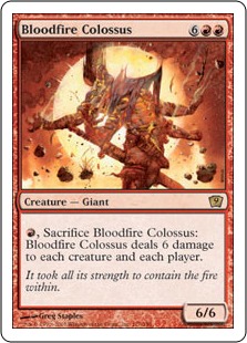【ENG】《沸血の巨像/Bloodfire Colossus》[9ED]