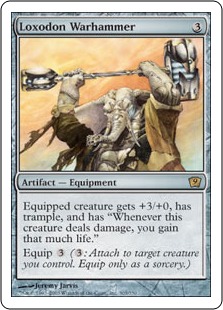 【ENG】《ロクソドンの戦槌/Loxodon Warhammer》[9ED]
