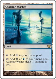 【ENG】《アダーカー荒原/Adarkar Wastes》[9ED]