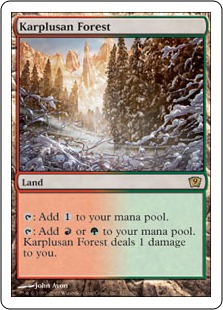 【ENG】《カープルーザンの森/Karplusan Forest》[9ED]