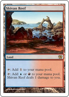 【ENG】《シヴの浅瀬/Shivan Reef》[9ED]