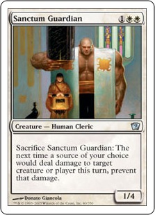 【ENG】《聖域の守護者/Sanctum Guardian》[9ED]