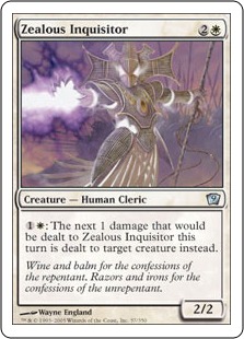 【ENG】《盲信の審問官/Zealous Inquisitor》[9ED]