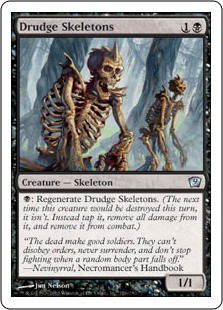 【ENG】《蠢く骸骨/Drudge Skeletons》[9ED]