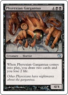 【ENG】《ファイレクシアのガルガンチュア/Phyrexian Gargantua》[9ED]