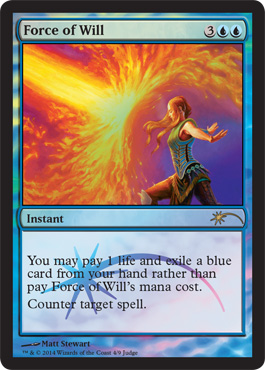 【ENG】【Foil】《意志の力/Force of Will》[ジャッジ褒賞]