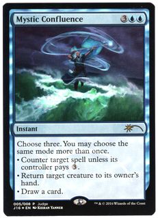 【ENG】【Foil】《神秘の合流点/Mystic Confluence》[ジャッジ褒賞]