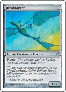 【ENG】【Foil】《羽ばたき飛行機械/Ornithopter》[9ED]