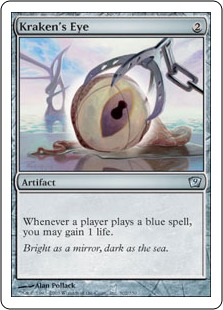 【ENG】【Foil】《クラーケンの目/Kraken's Eye》[9ED]