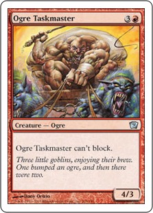 【ENG】《オーガの監督官/Ogre Taskmaster》[9ED]