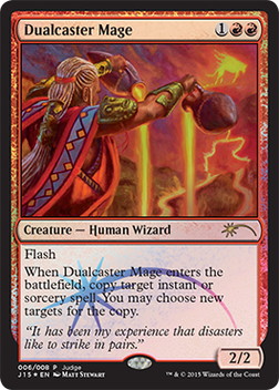 【ENG】【Foil】《二重詠唱の魔道士/Dualcaster Mage》[ジャッジ褒賞]