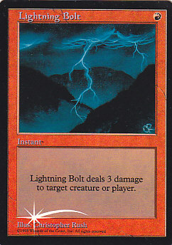 【ENG】【Foil】《稲妻/Lightning Bolt》[ジャッジ褒賞]