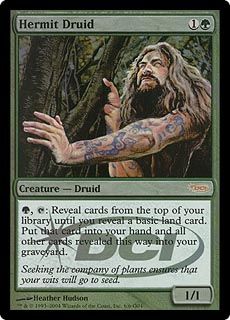 【ENG】【Foil】《隠遁ドルイド/Hermit Druid》[ジャッジ褒賞]