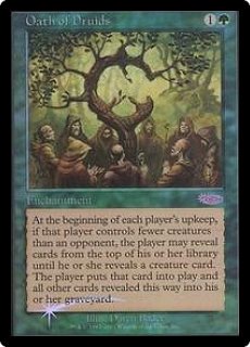 【ENG】【Foil】《ドルイドの誓い/Oath of Druids》[ジャッジ褒賞]