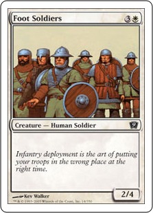 【ENG】【Foil】《歩兵部隊/Foot Soldiers》[9ED]