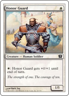 【ENG】【Foil】《儀仗兵/Honor Guard》[9ED]