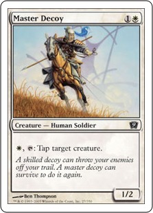 【ENG】【Foil】《おとりの達人/Master Decoy》[9ED]