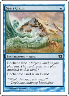 【ENG】【Foil】《海の要求/Sea's Claim》[9ED]