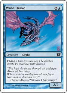 【ENG】【Foil】《風のドレイク/Wind Drake》[9ED]
